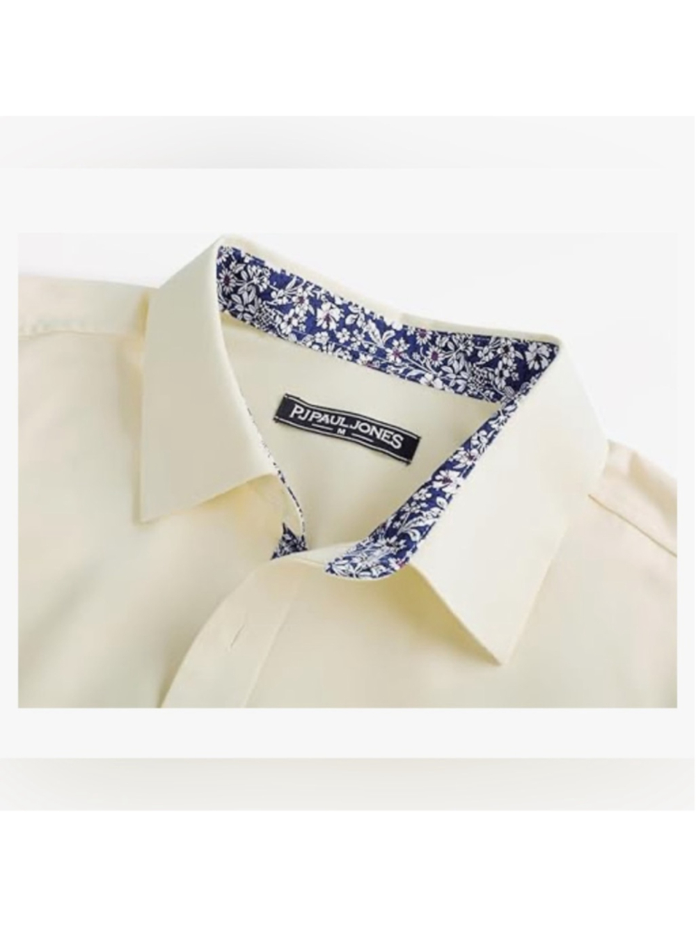 NEW PJ PAUL JONES Men's Short Sleeve Button Down Shirt Wrinkle Free S - Picture 6 of 9